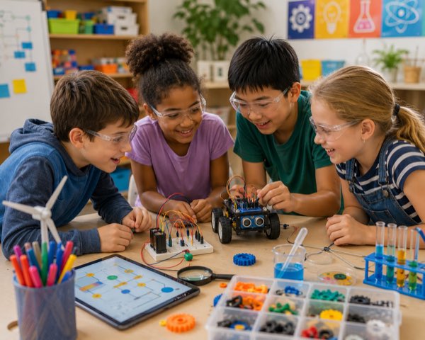 Science and Multi-Activity Camp at Les Petits Débrouillards